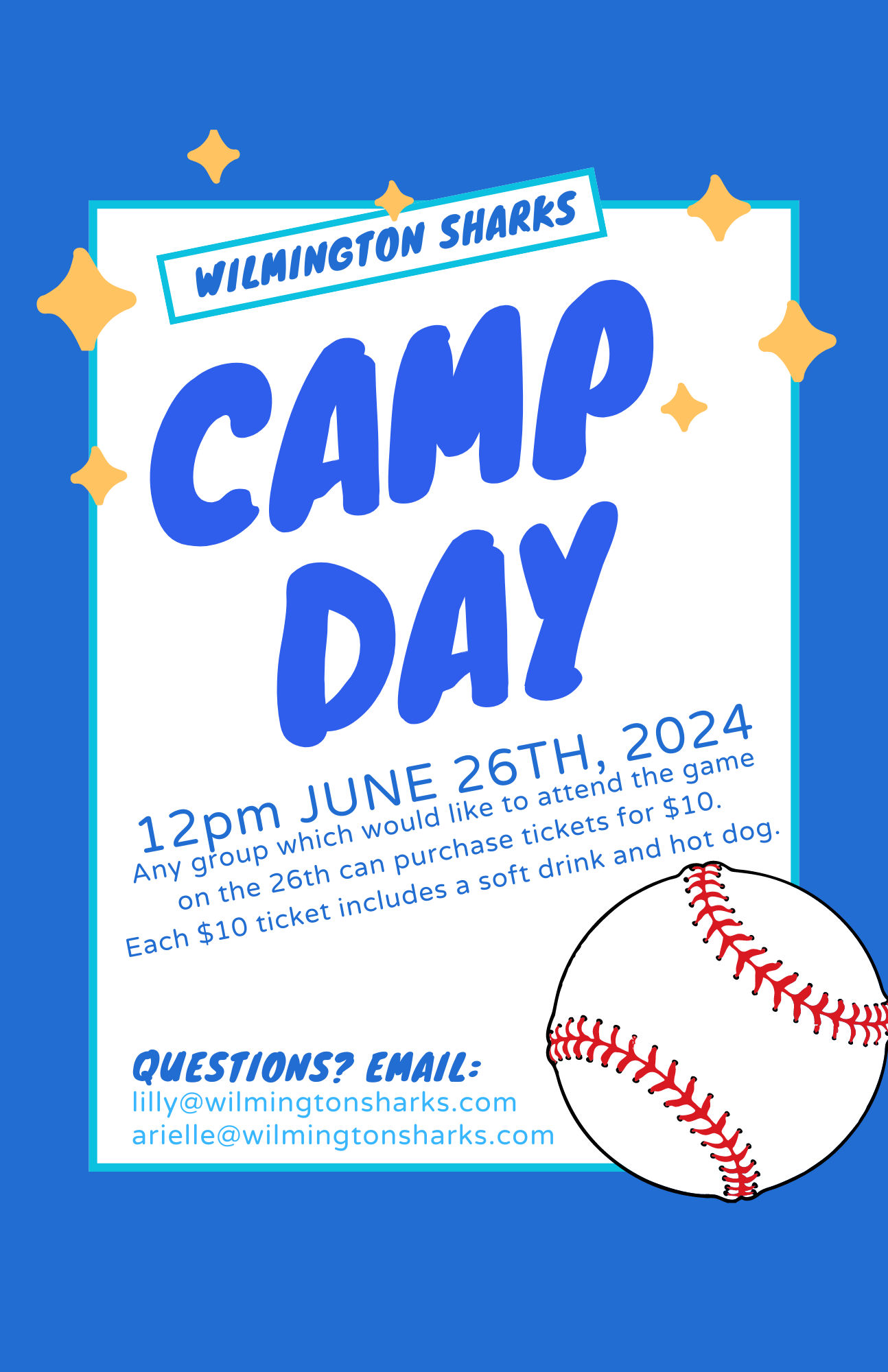 Camp Day - Wilmington Sharks